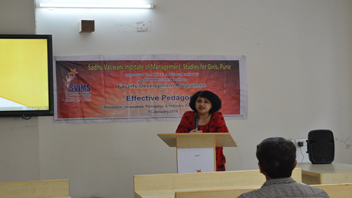 Faculty Development programmes | Sadhu Vaswani Institute of Management ...